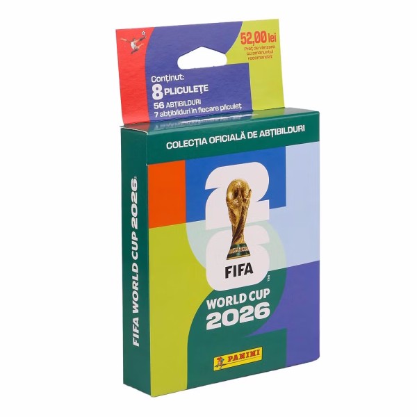 Eco Blister 8 Plicuri FIFA World Cup 2026 Panini