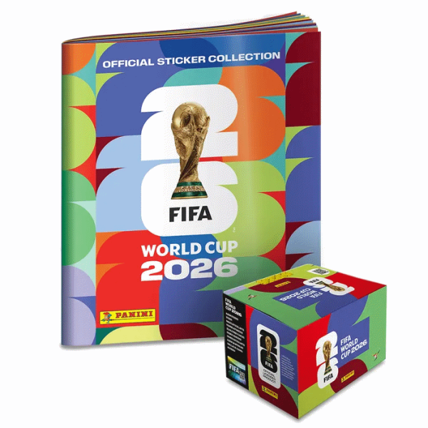 Pachet Start FIFA World Cup 2026 Panini - Album Oficial + Box 50 Plicuri